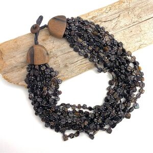 Monies Gerda Lynggaard Multi-Strand Necklace